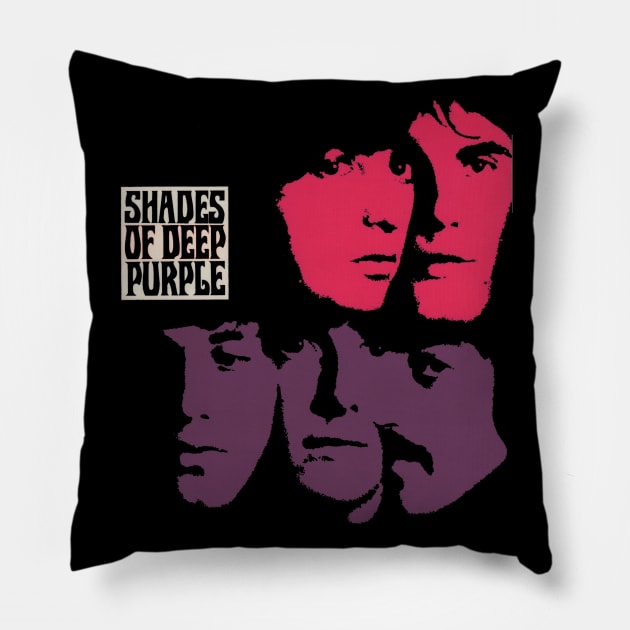 deep purple Pillow by ade05