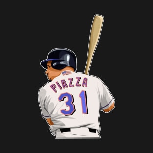 Mike Piazza #31 Bats Agains T-Shirt