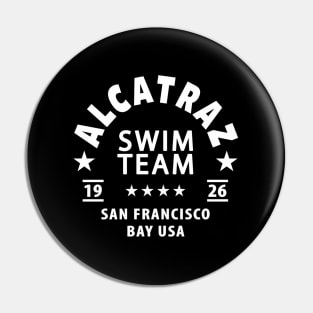 Alcatraz Prison - Alcatraz Swim Team Pin