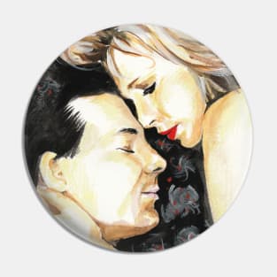 Kim Basinger & Mickey Rourke Pin