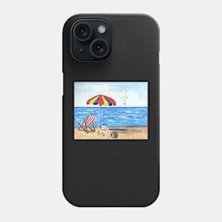 Summer Day at the Beach Phone Case