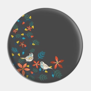 Tangled Lights with Birds Pin