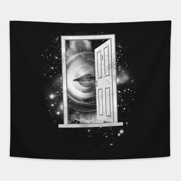Door To Mystery Twilight Zone Tapestry Teepublic Uk