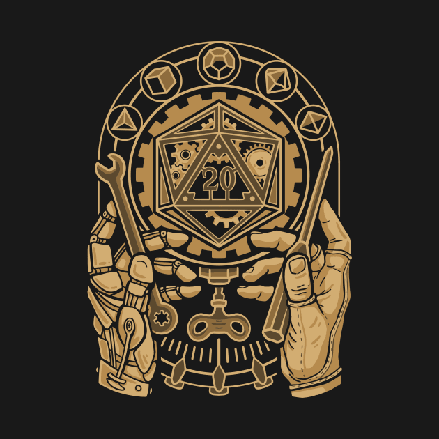 Clockwork D20 by MaratusFunk