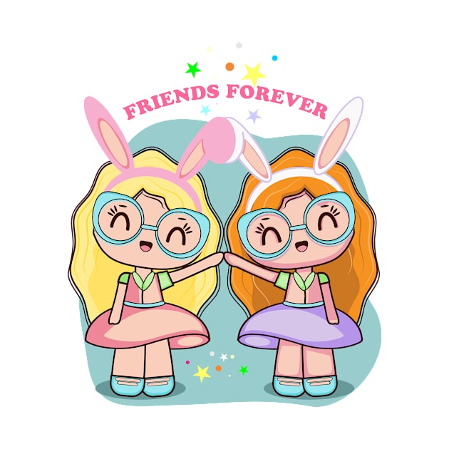 Friends Forever Girls by M.Salem