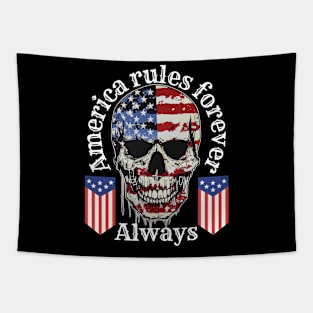 America rules forever always Tapestry