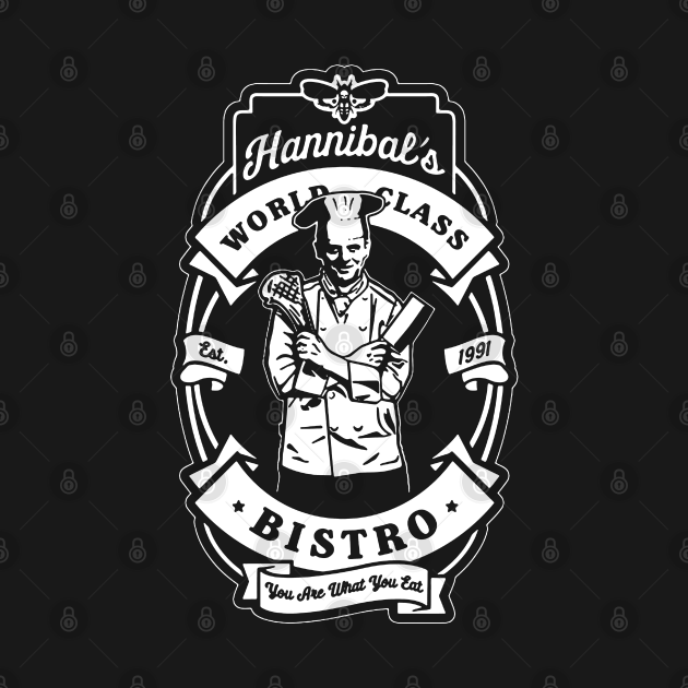 Disover Hannibal's Bistro - Hannibals Bistro - T-Shirt