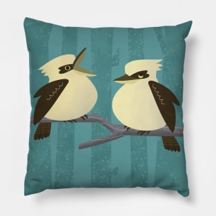 Laughing Kookaburra Bird Pillow
