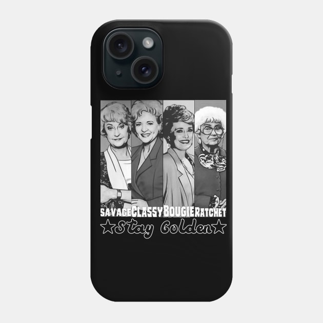 The Golden Squad Girls Phone Case by AbigailArt