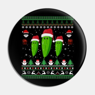 ugly christmas sweater - pickle ugly christmas sweater Pin