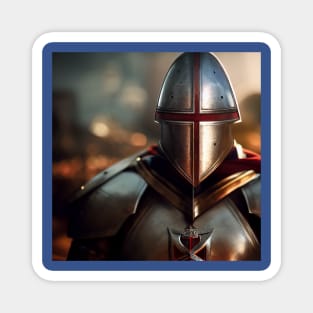 Knights Templar in The Holy Land Magnet