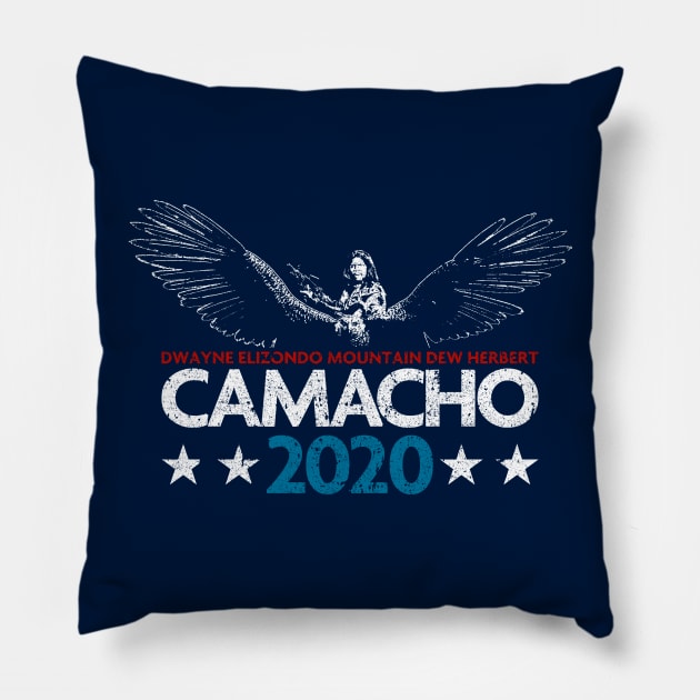 Camacho 2020 Pillow by huckblade