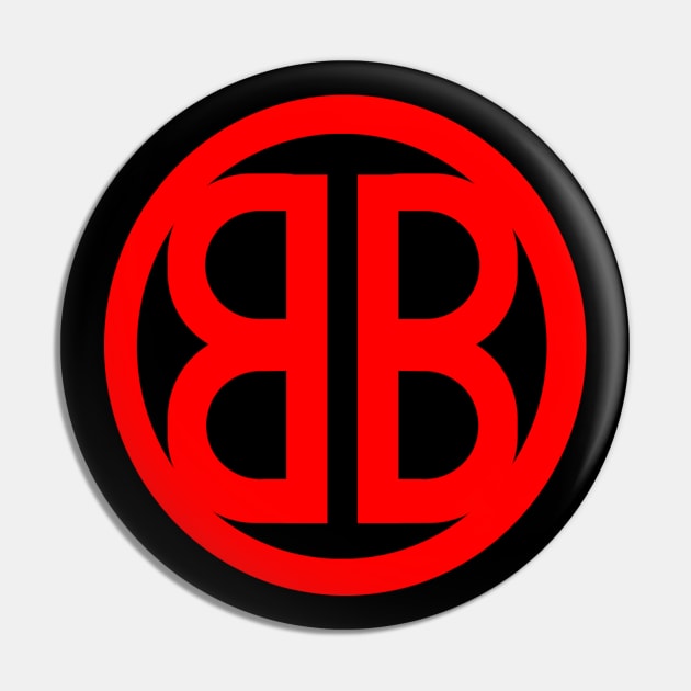 Buckaroo Banzai Logo Pin by BigOrangeShirtShop