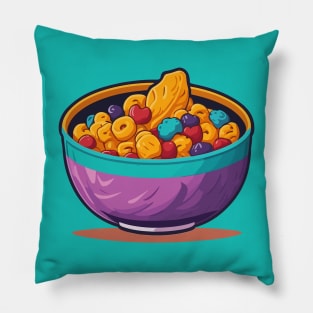 Cute Cereal Bowl Pillow