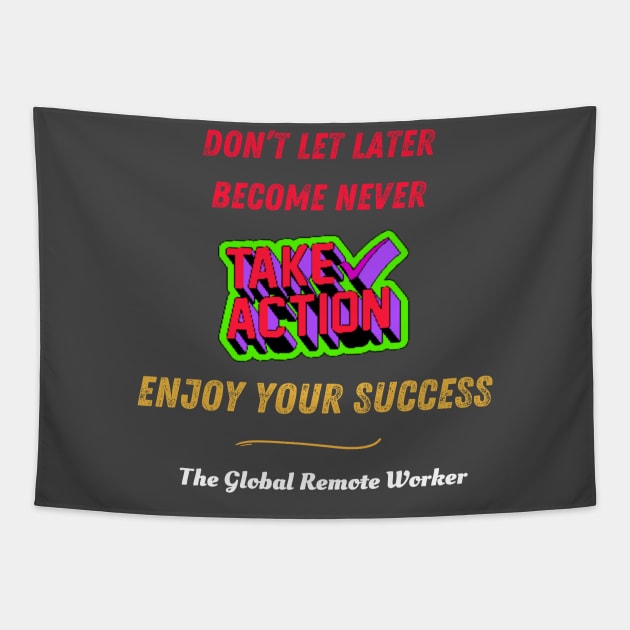 Take Action Tapestry by The Global Worker