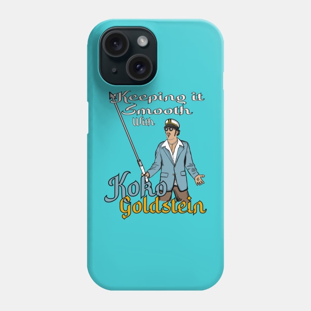 Keeping it Smooth with Koko Goldstein (Yacht Rock) Phone Case by TL Bugg