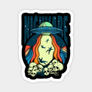 UFO Alien Invasion Magnet