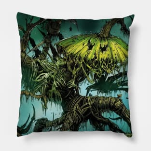 The Reaper King MTG homage illustration by Michael Mettlen Art Pillow