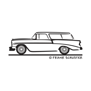 1955 Chevrolet Nomad Bel Air T-Shirt