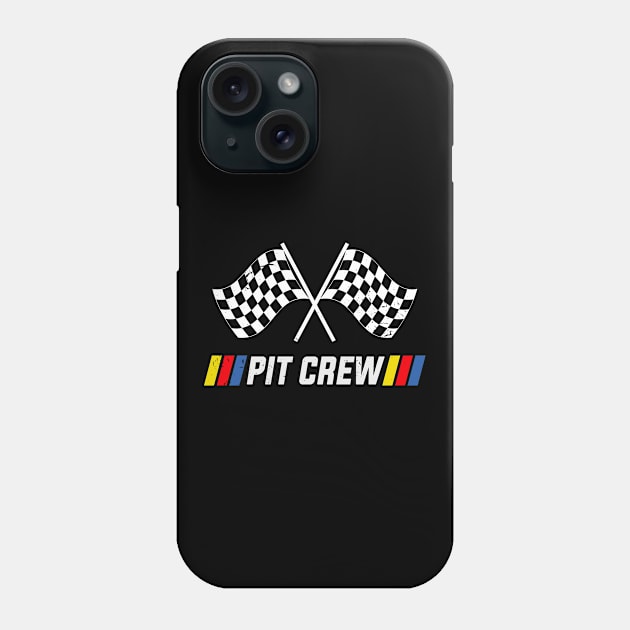 Pit Crew Race Car Parties Parents Pit Racing Phone Case by swissles