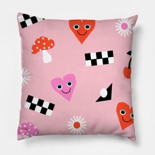 Happy Pattern Pillow