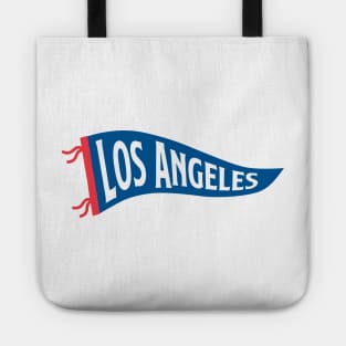 Los Angeles Pennant - White Tote