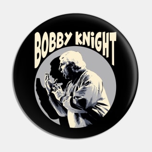 Retro Bobby Knight Pin