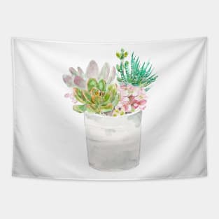 green succulent plants  in pot 2020 Tapestry