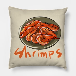 Shrimps Pillow