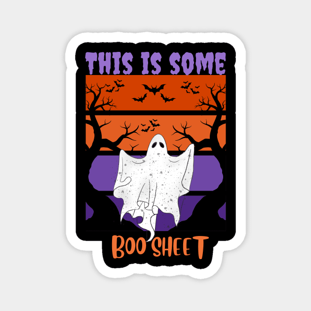 This is Some Boo Sheet Magnet by Qamse Store