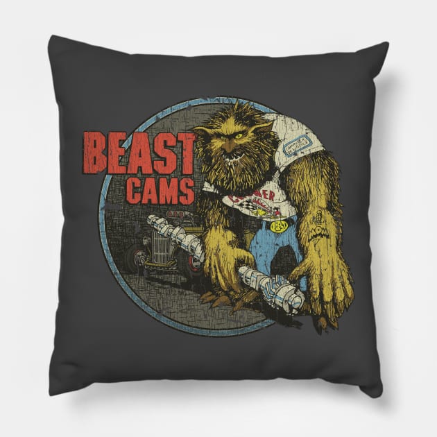 Beast Cams 1983 Pillow by JCD666