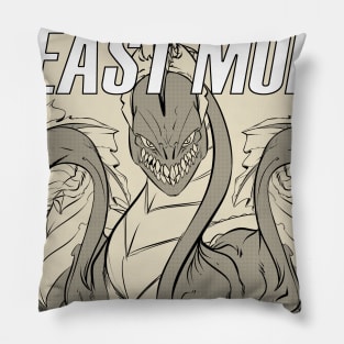 Beast Mode Hydra Pillow