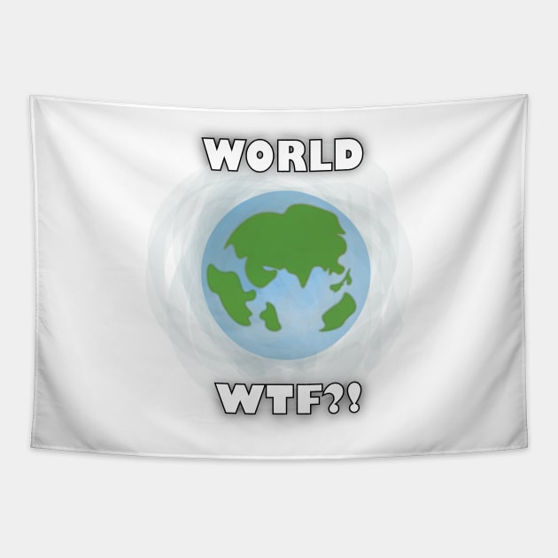 World WTF!? Tapestry by Lady_M