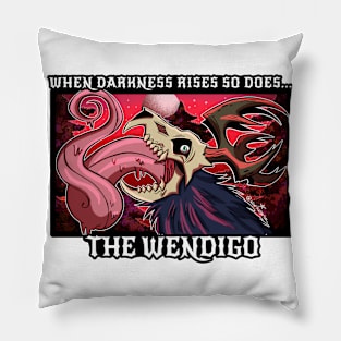 Creepy Wendigo Pillow