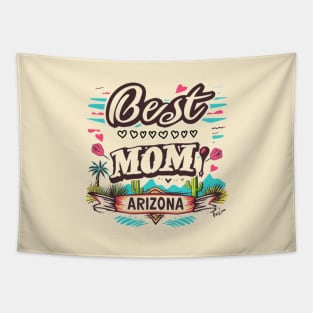 Best Mom From ARIZONA, mothers day gift ideas, i love my mom Tapestry