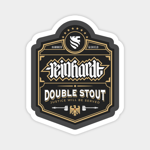 Reinhardt Double Stout Magnet by dcmjs