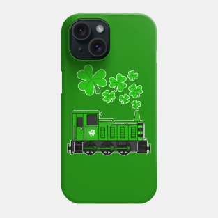 St. Patrick's Day Train Diesel Shunter Railroad Enthusiast Phone Case