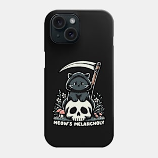 Meow's Melancholy Phone Case