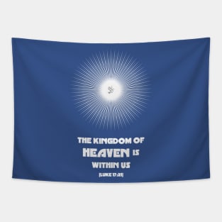 The Kingdom of Heaven is Within Us - On the Back of Tapestry