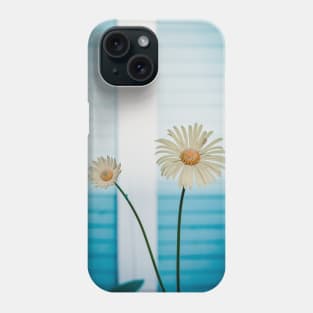 Abstract daisies Phone Case