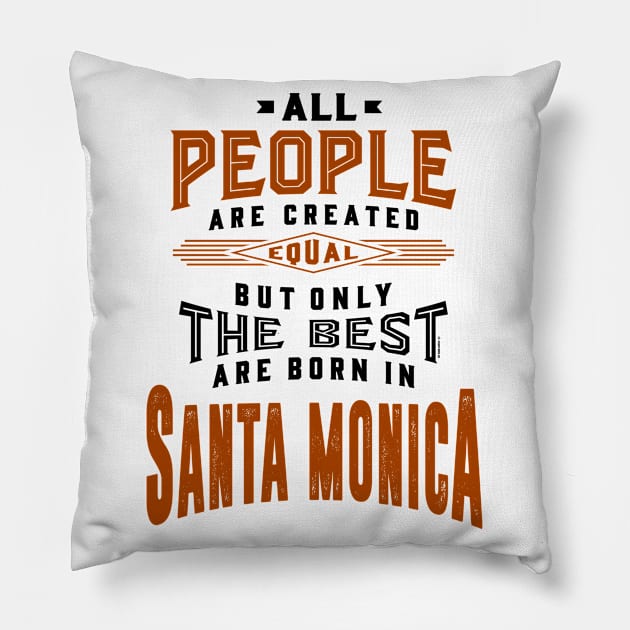 Santa Monica Pillow by C_ceconello