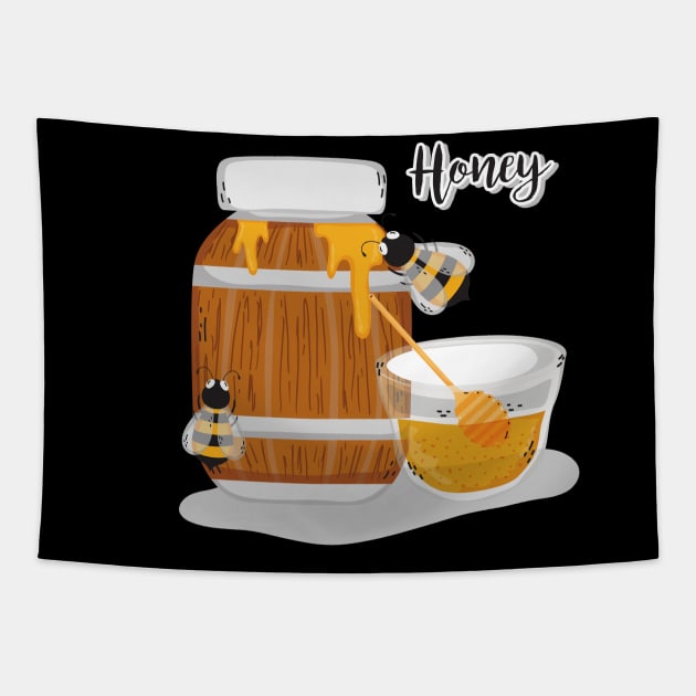 honey Tapestry by busines_night