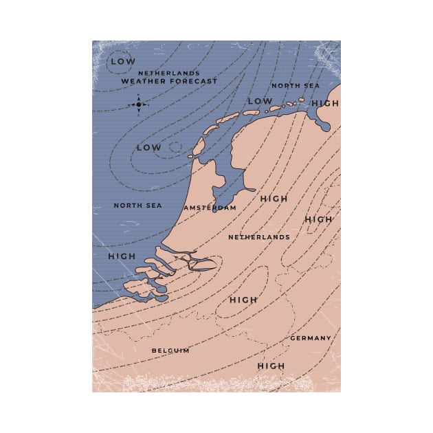 Netherlands Weather map by nickemporium1