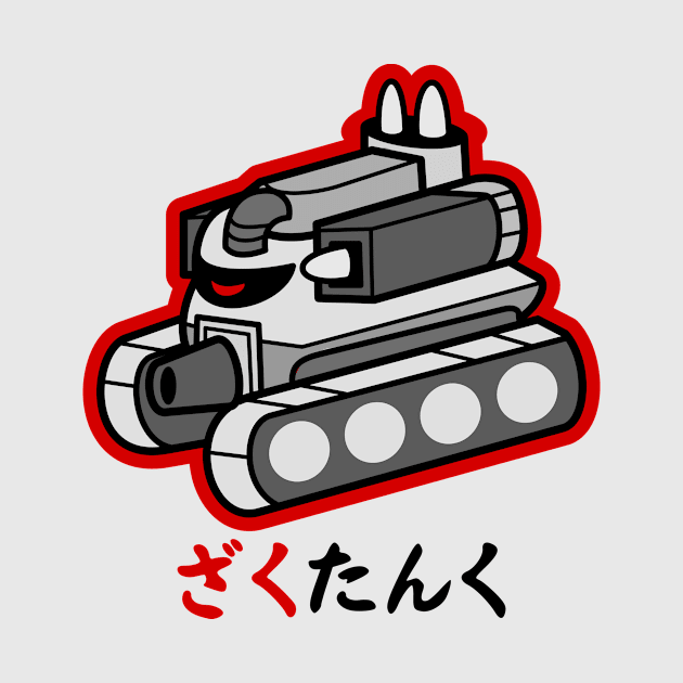 Zaku Tank by Johnitees