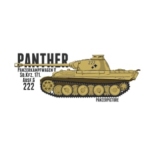 Panther Ausf.G 222 T-Shirt T-Shirt