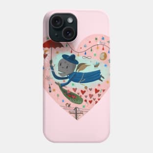 Saint Valentine Comes by Night Phone Case