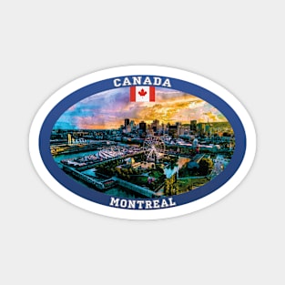 Montreal Canada Travel Magnet