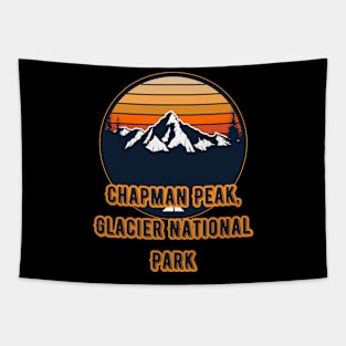 Campbell Mountain, Glacier National Park Tapestry