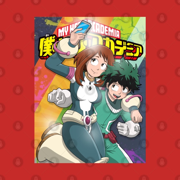 Uraraka and Deku by Rjay21