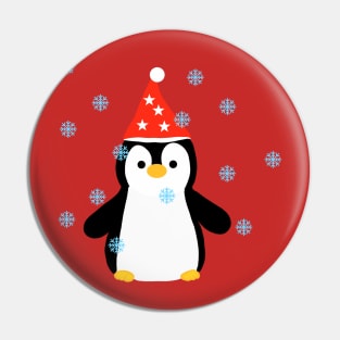 Penguin Christmas Pin